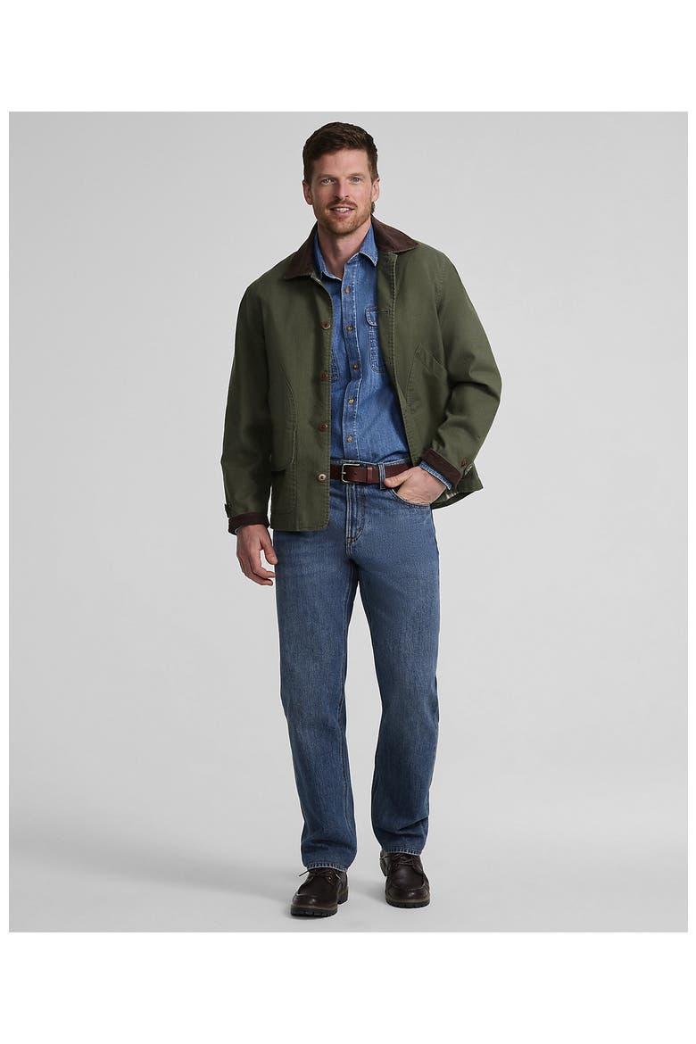 Canvas Barn Jacket, Alternate, color, Forest Moss