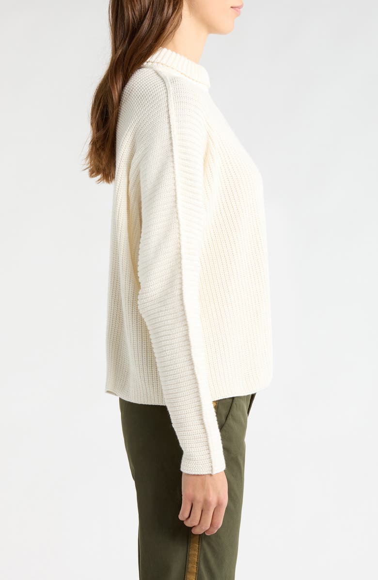Frank & Eileen Montecito Turtleneck Sweater, Alternate, color, Ivory