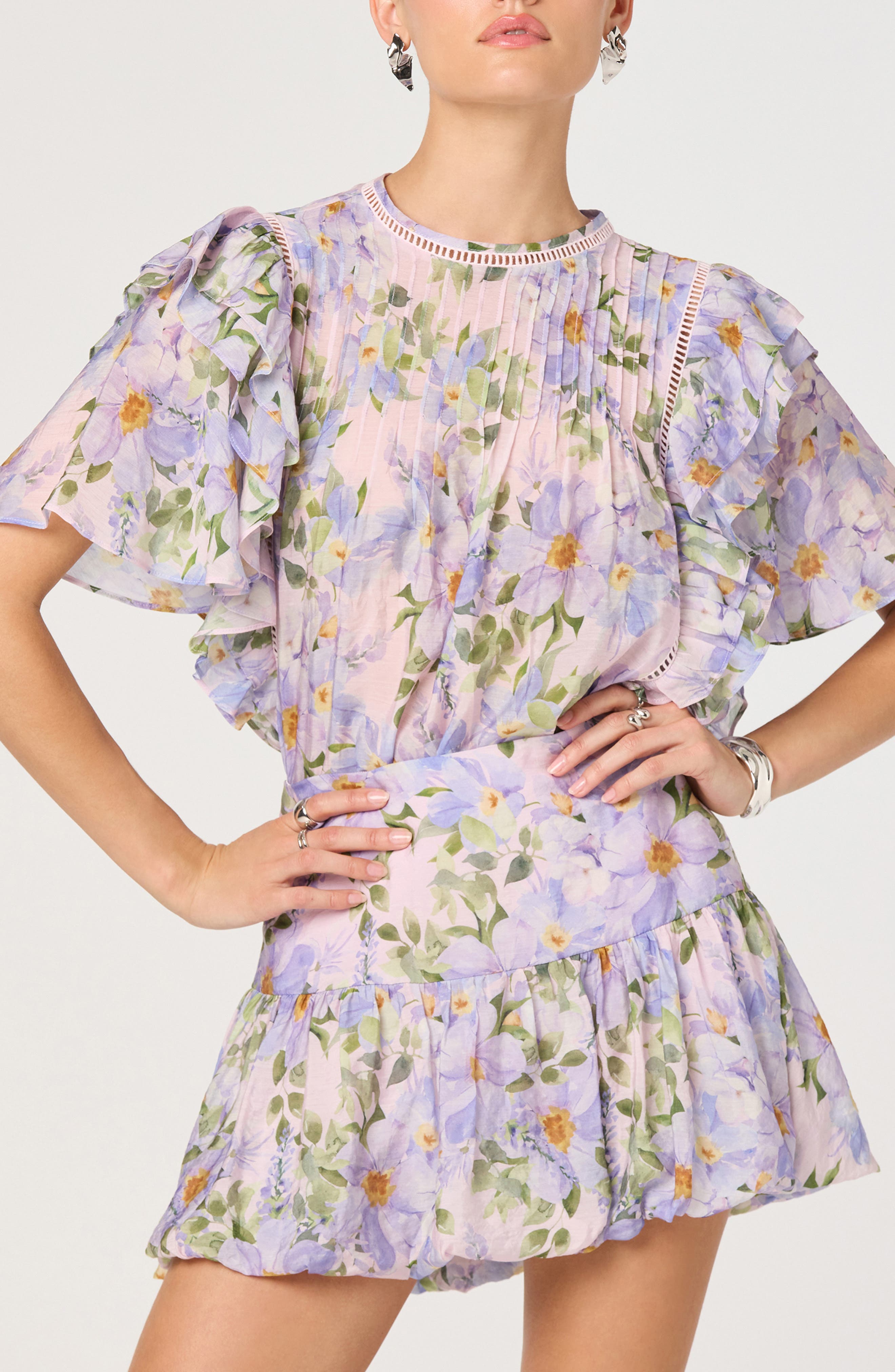 Kinley Flutter Sleeve Top