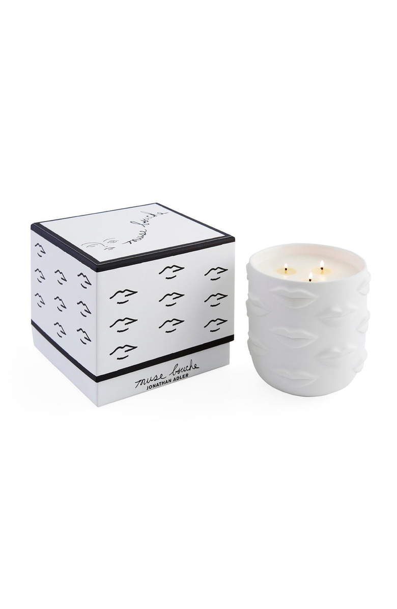 Jonathan Adler Muse Bouche Three-Wick Candle, Alternate, color, 