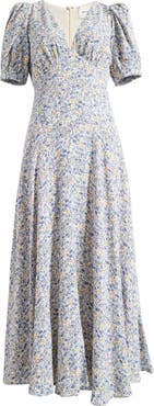 Reformation Naira Floral Dress