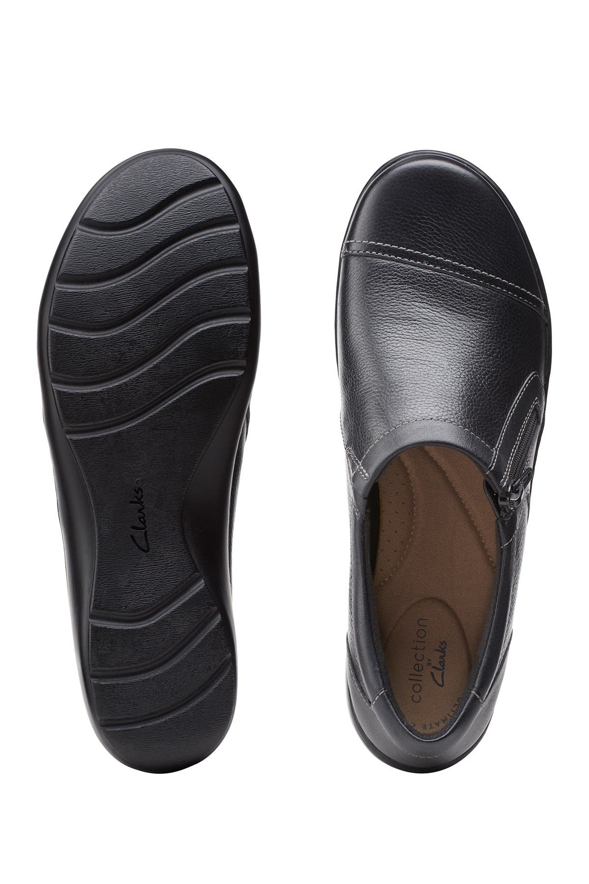 Clarks<sup>®</sup> Cora Giny Sneaker - Wide Width Available, Alternate, color, 