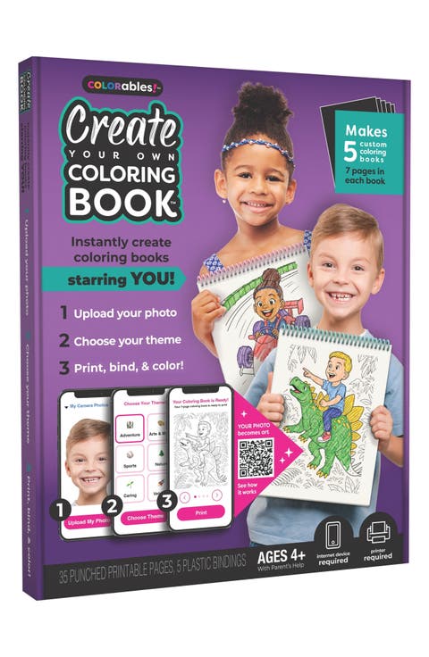 Colorables!™ Create Your Own Coloring Book Activity Set