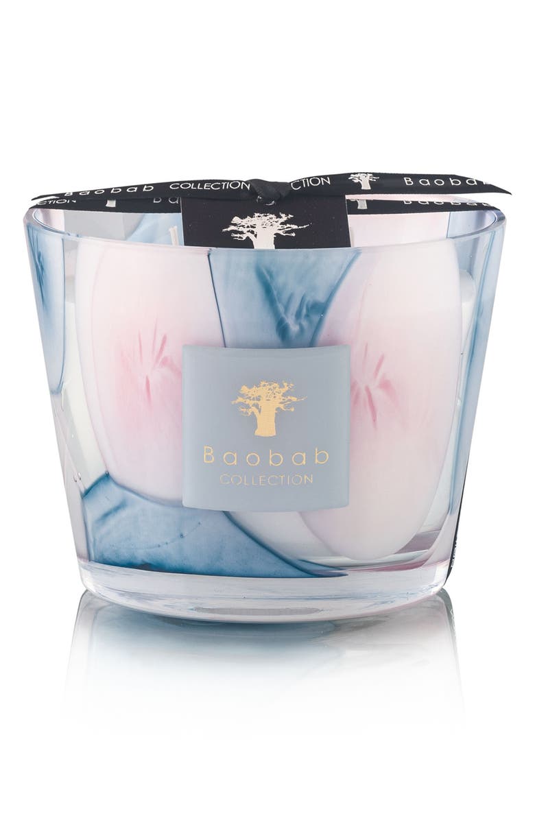 Baobab Collection Riviera Leopolda Scented Candle, Main, color, Blue Multi