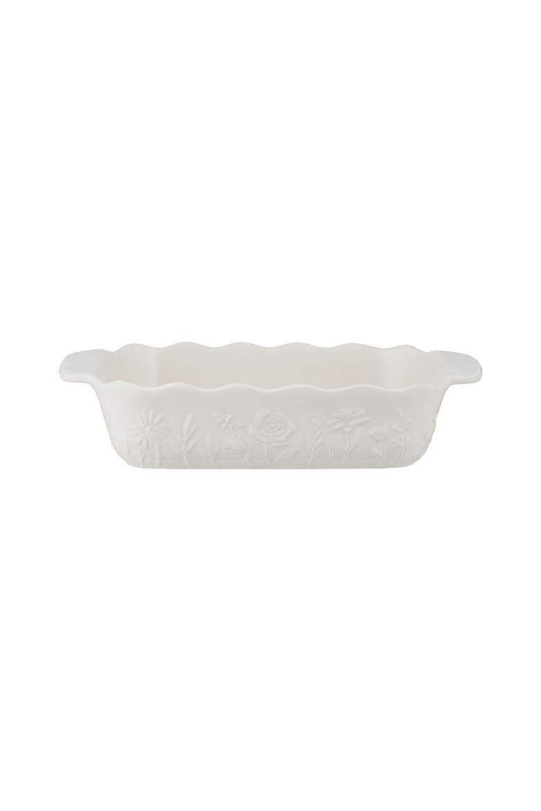 In The Meadow Medium Rectangular Baker, Main, color, Cream