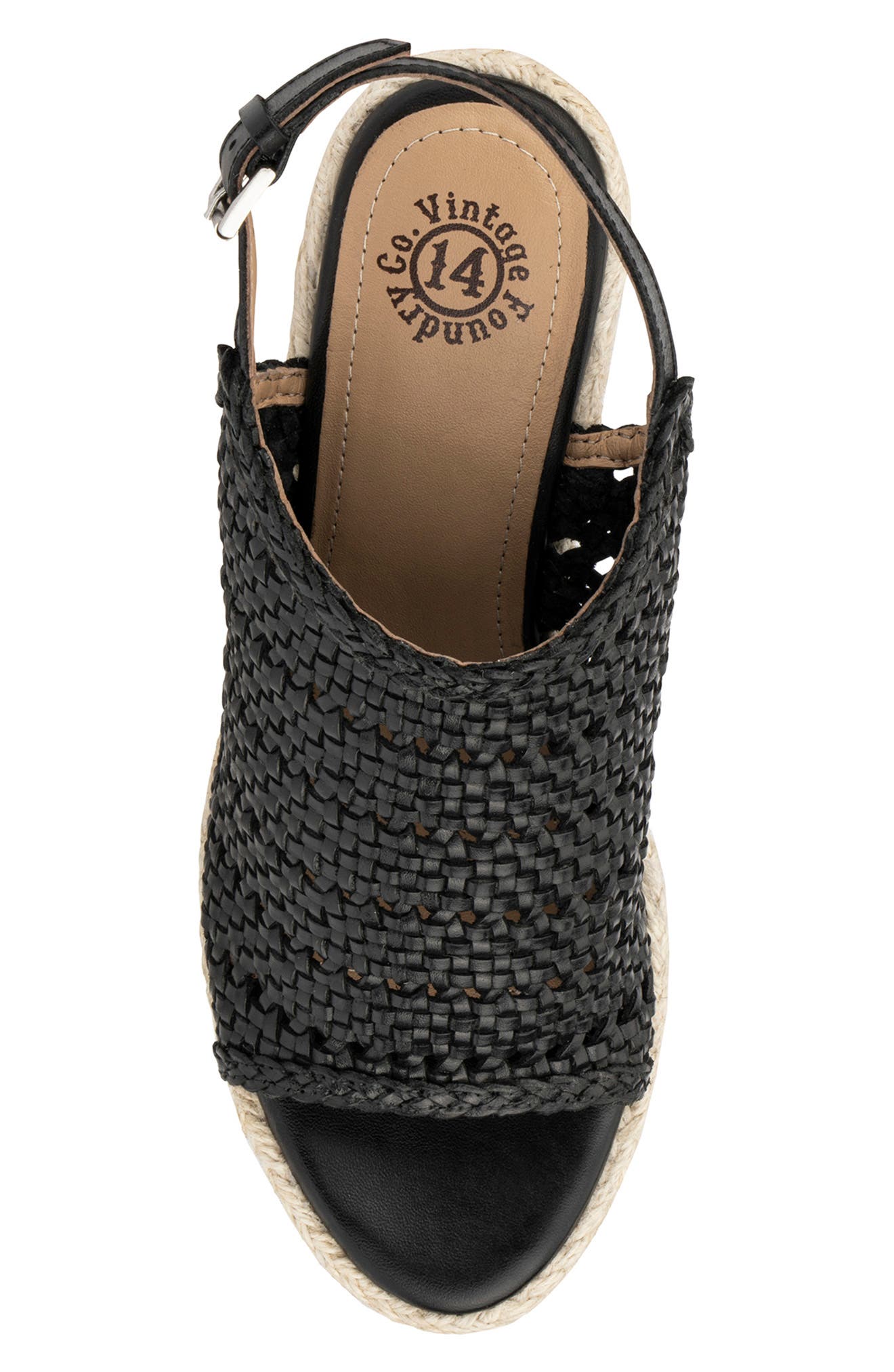 VINTAGE FOUNDRY Cynthia Platform Wedge Sandal, Alternate, color, 