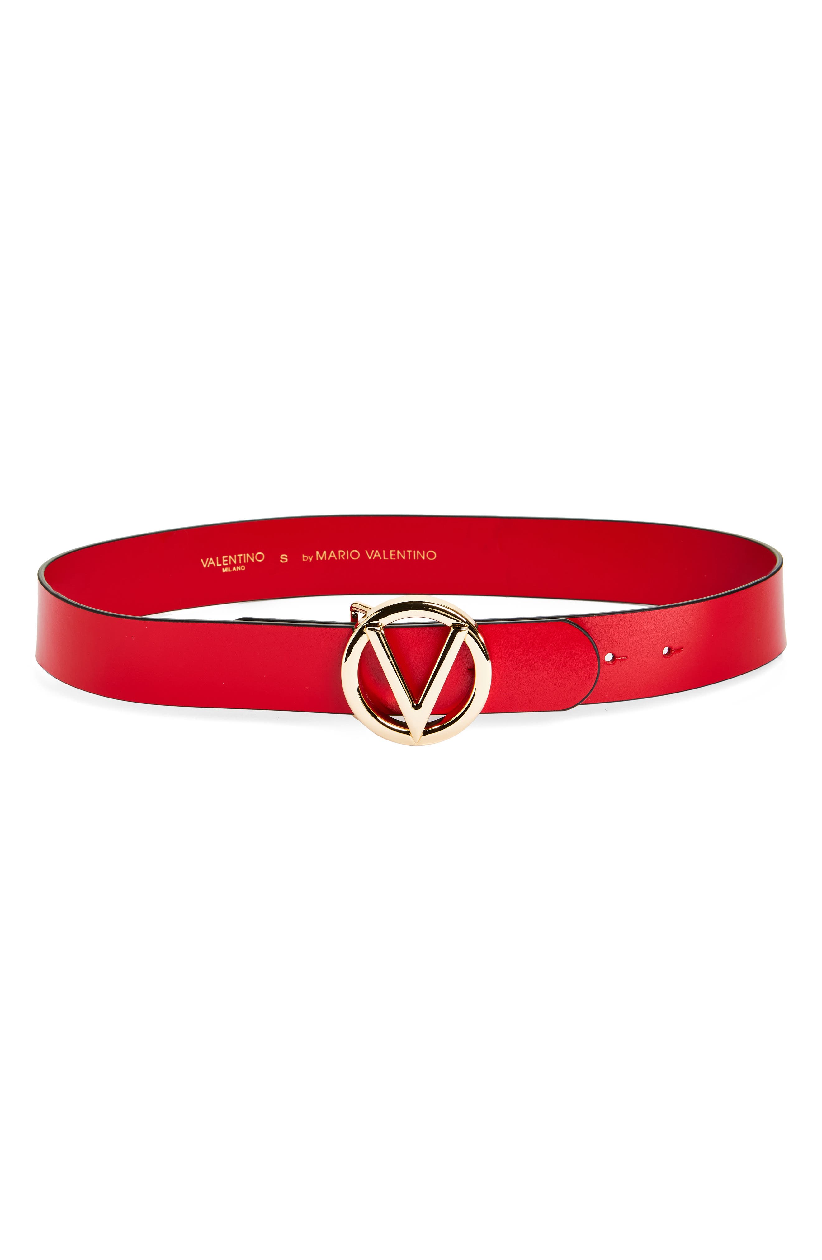 VALENTINO BY MARIO VALENTINO Giusy Logo Buckle Belt