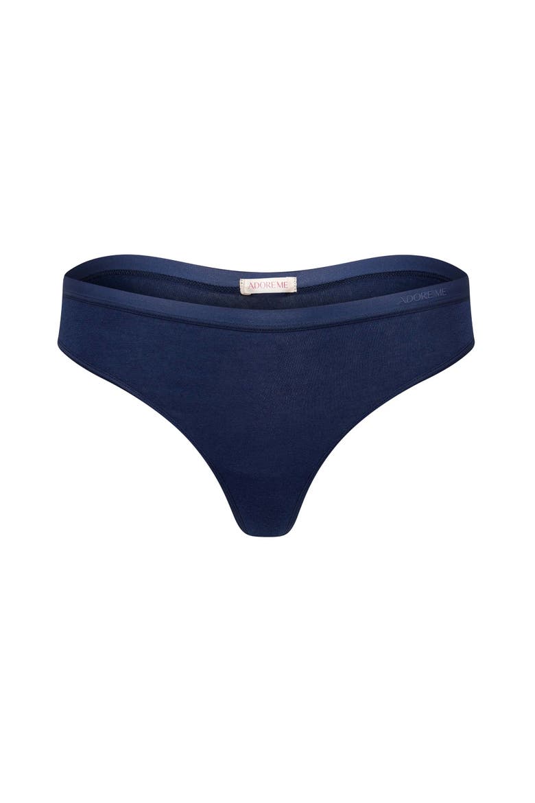 Ezra Thong Panties, Alternate, color, Dark blue