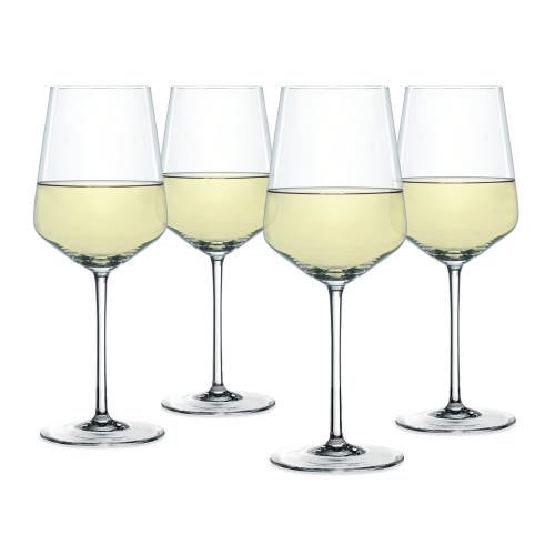 Spiegelau Style White Wine Glass Set Of 4 In Clear