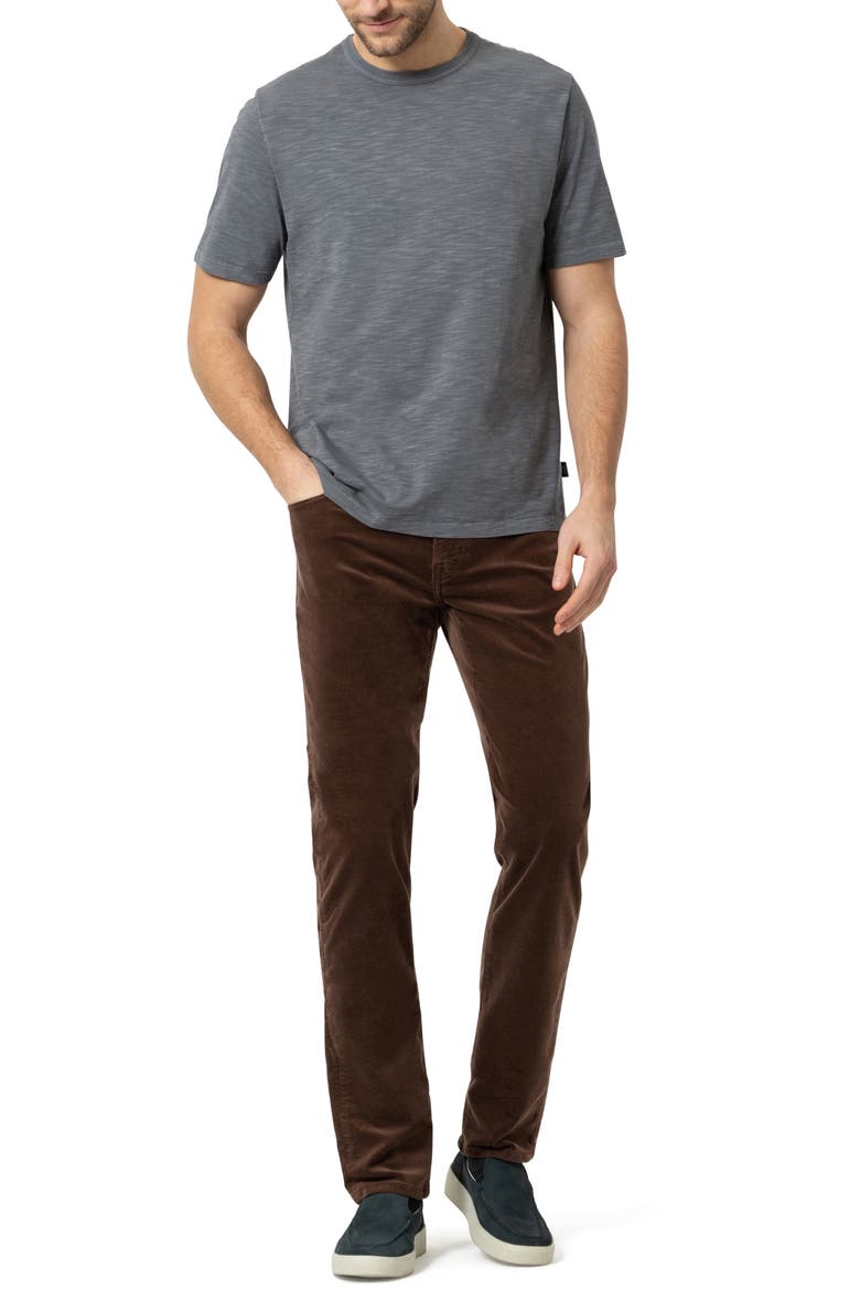 Charisma Relaxed Fit Stretch Corduroy Pants, Alternate, color, BROWN CORD