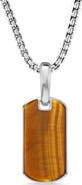 David Yurman Men's Chevron Tag, 21mm