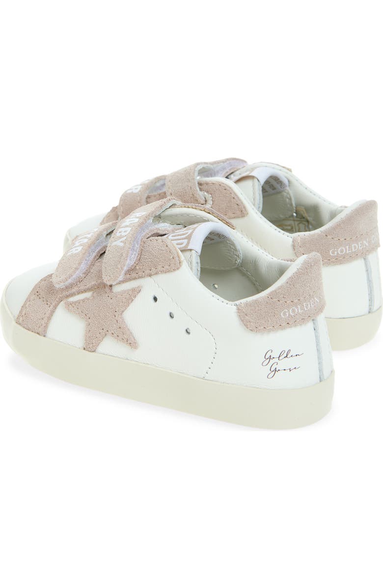 Golden Goose Baby School Sneaker, Alternate, color, White/ Powder Pink