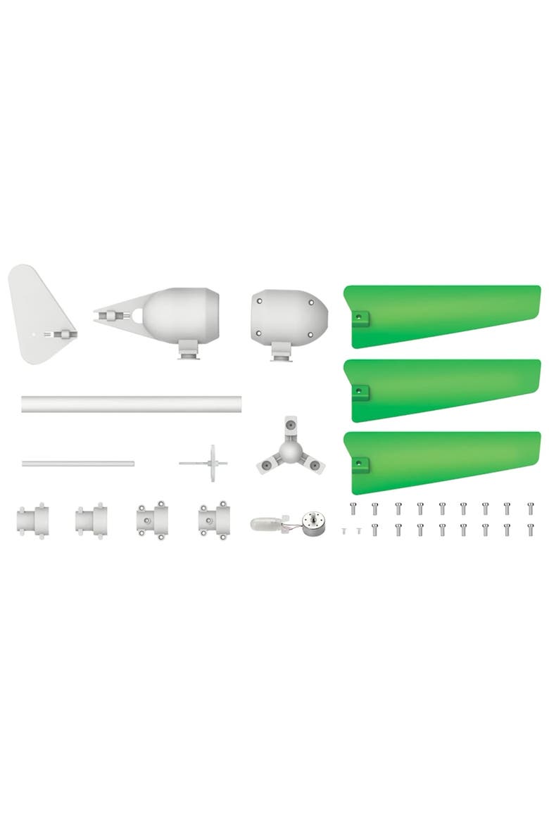 Green Science, Wind Turbine, DIY Functional Turbine Kit, Kids 5+, Alternate, color, Multicolored