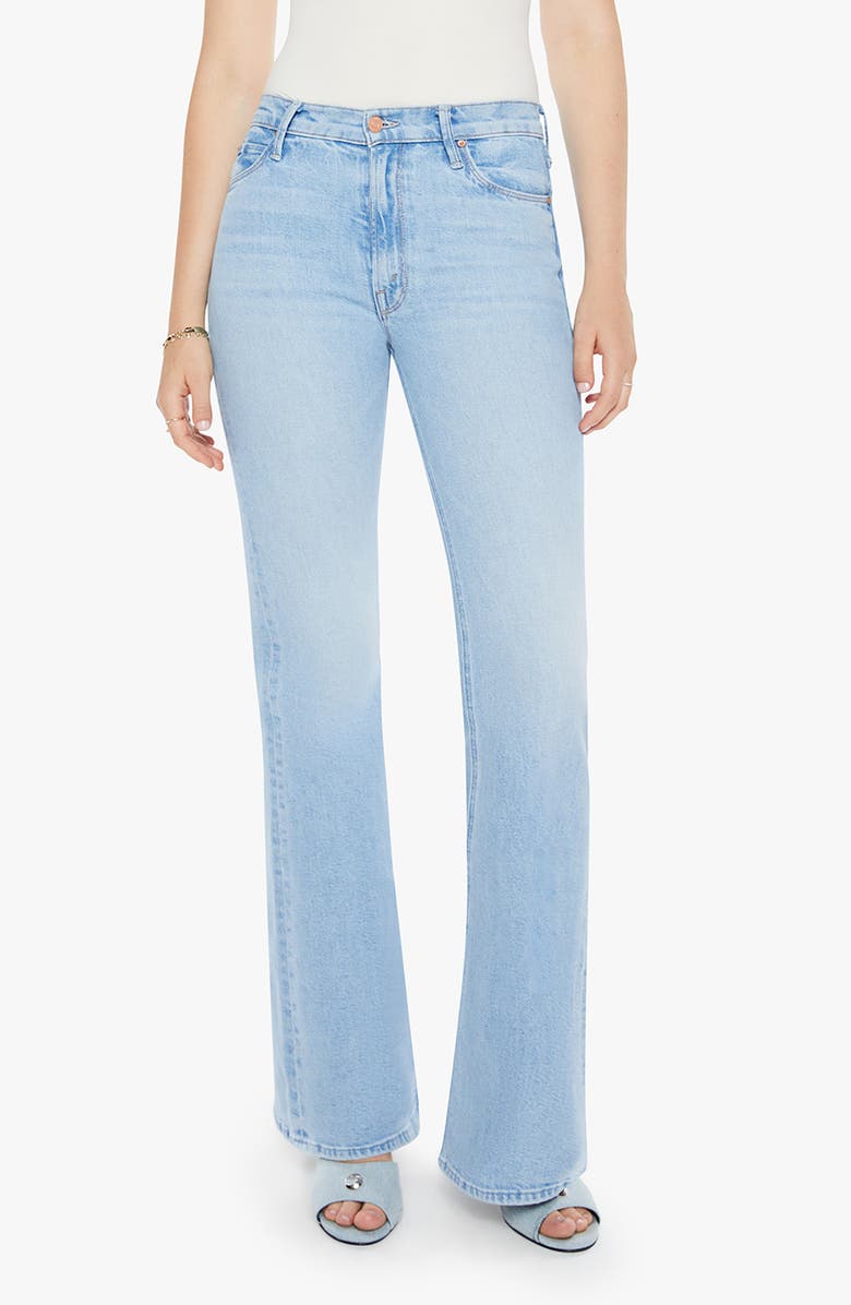 MOTHER The Doozy High Waist Flare Jeans, Main, color, 