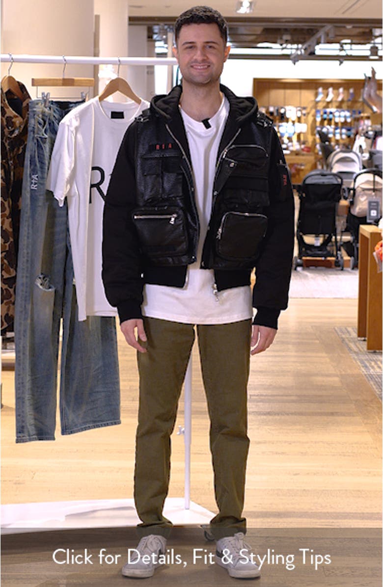 Geronimo Tactical Mixed Media Hooded Bomber Jacket, sales video thumbnail