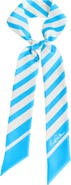 Lost Pattern "La Mariniere" Silk Skinny Scarf