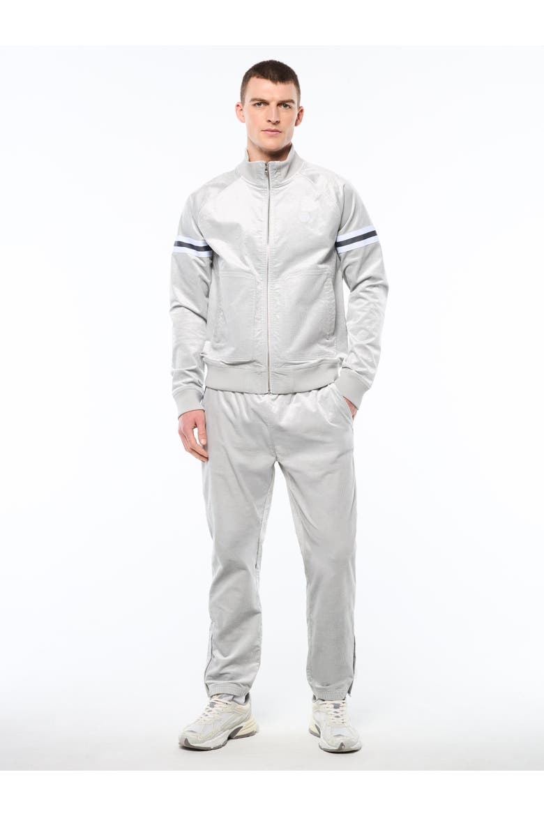 Cordurato Track Jacket, Alternate, color, QUIET GREY