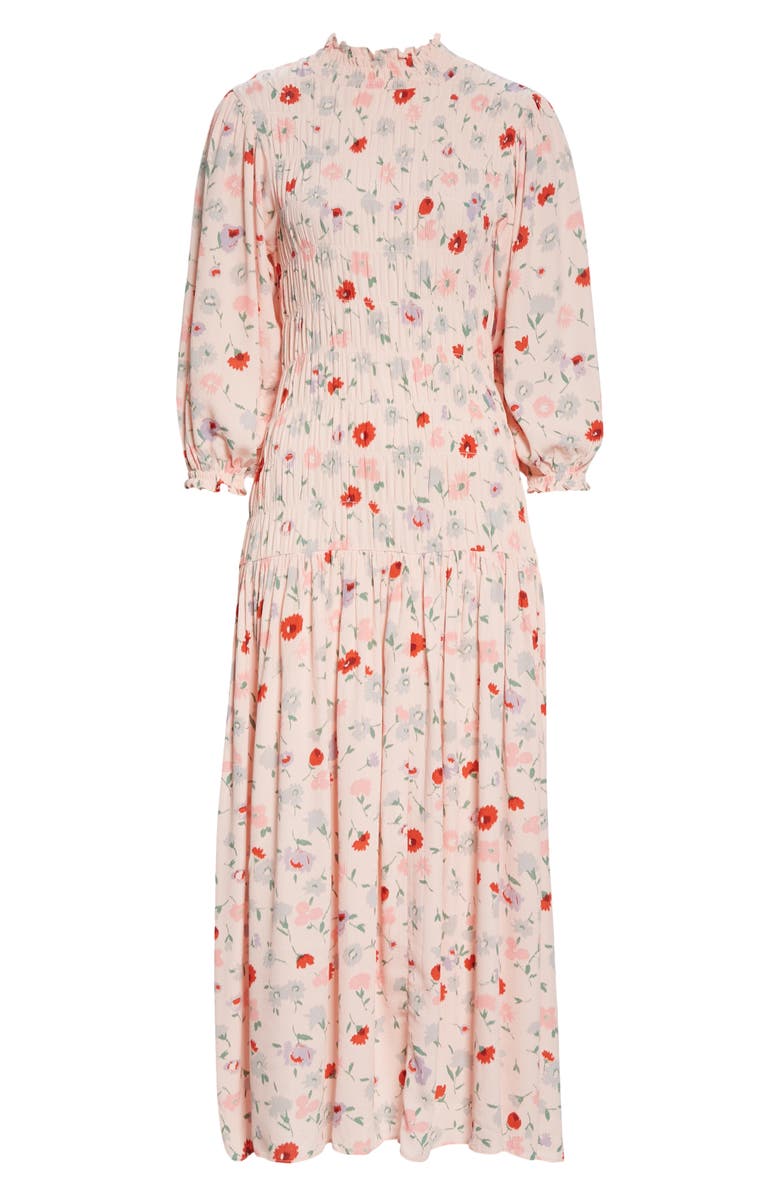 Samsøe Samsøe Sarami Floral Long Sleeve Dress, Alternate, color,