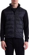 Bugatchi Soft Touch Quilted Zip-Up Bomber Jacket