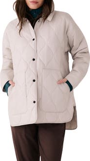 Lole The Quilted Water Repellent Nylon Shacket