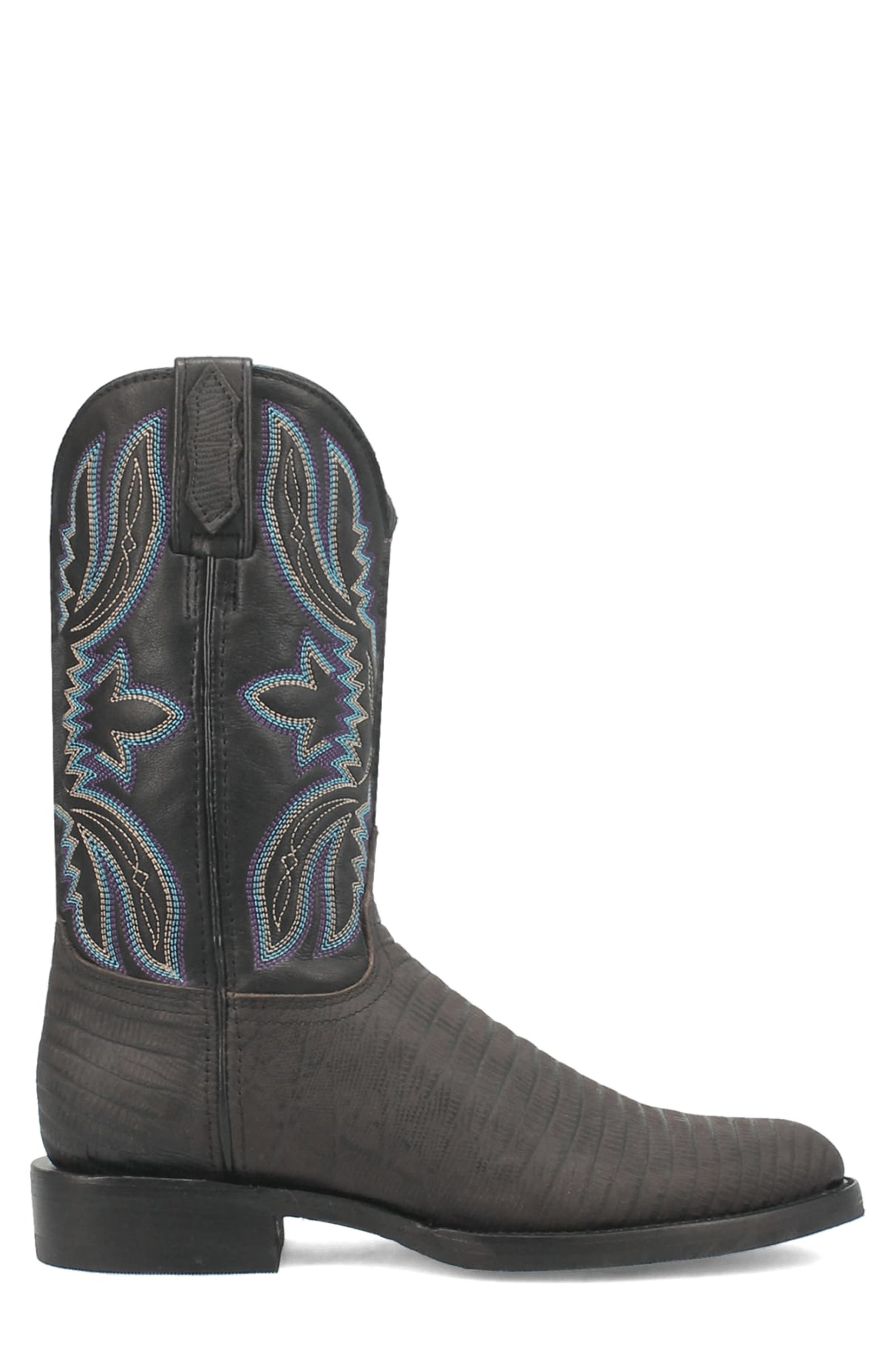 Dingo Saw Buck Western Boot, Alternate, color, 