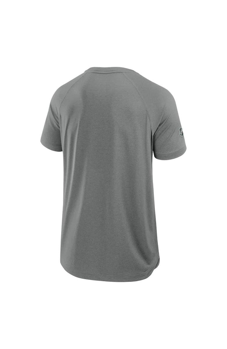 FANATICS Men's Fanatics Heather Gray Vegas Golden Knights 2025 Stanley Cup Playoffs Authentic Pro Rink Performance T-Shirt, Alternate, color, 