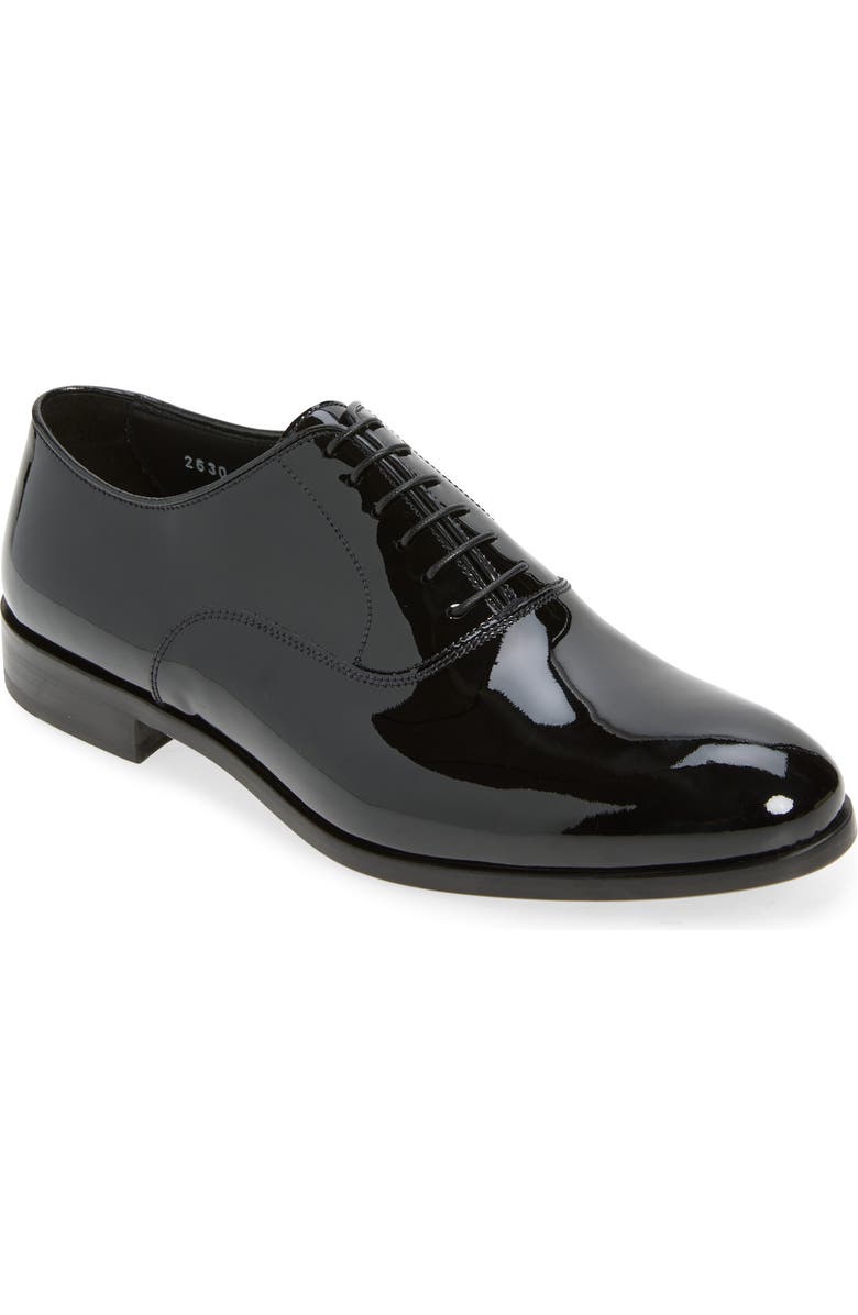 Doucal's Rennes Oxford, Main, color, Skin Nero