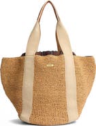 Barbour Lily Beach Raffia Tote