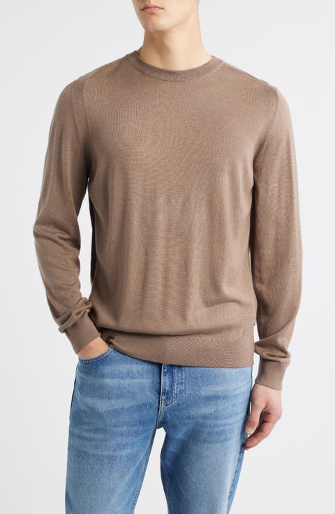 Overo Wool Blend Crewneck Sweater