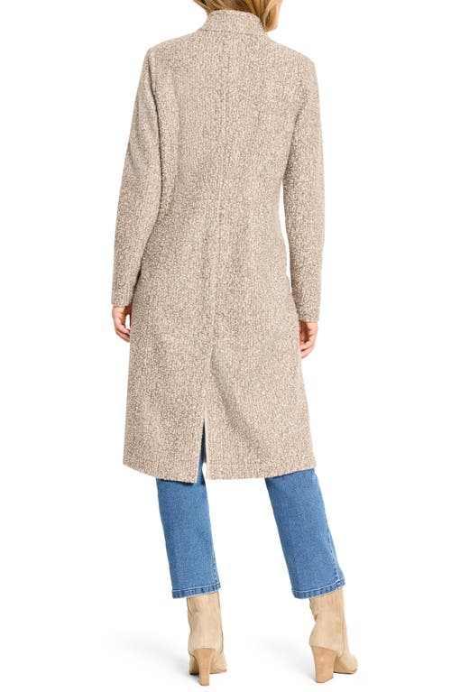Nic + Zoe Nic+zoe Tweed Knit Topcoat In Neutral
