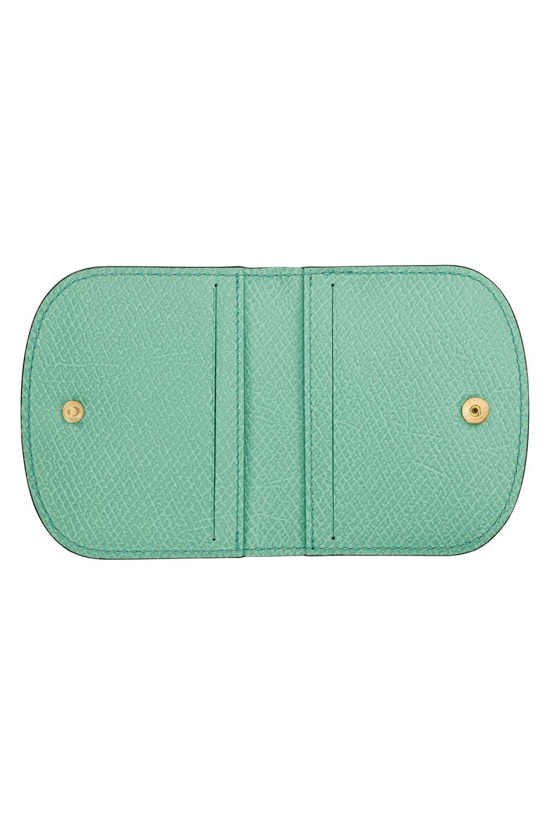 Epure Leather Card Case, Alternate, color, MINT