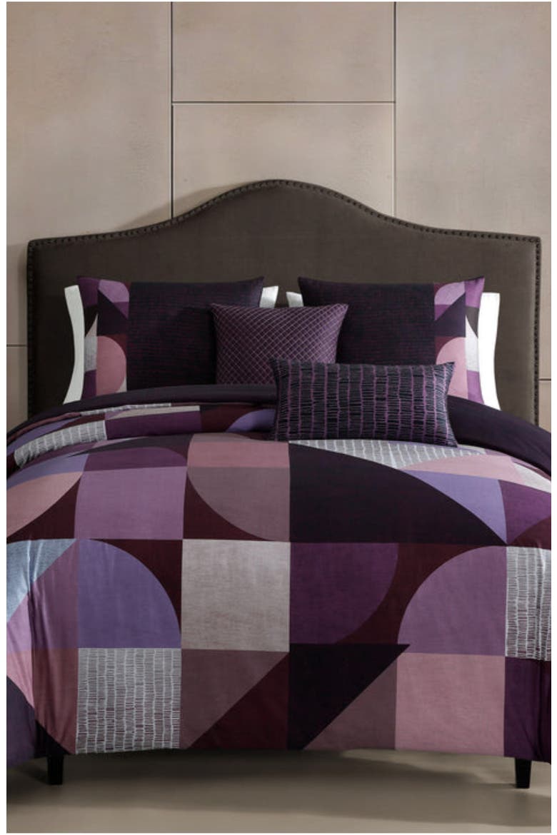 ORCHID MATRIX K, Alternate, color, PURPLE GEOMETRIC