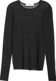 Golden Goose Journey Sheer Knit Top