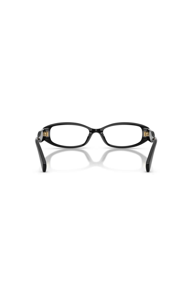 52mm Rectangle optical glasses, Alternate, color, Black