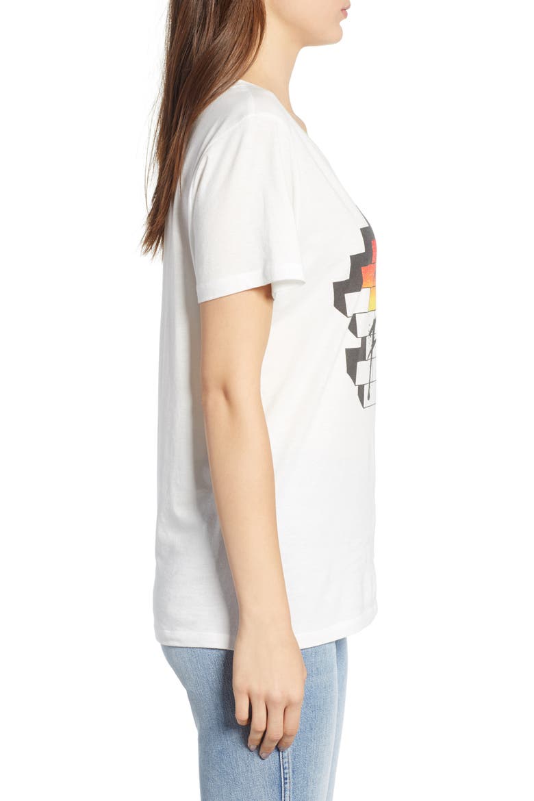 by Daydreamer Pink Floyd Graphic Tee, Alternate, color, VINTAGE WHITE