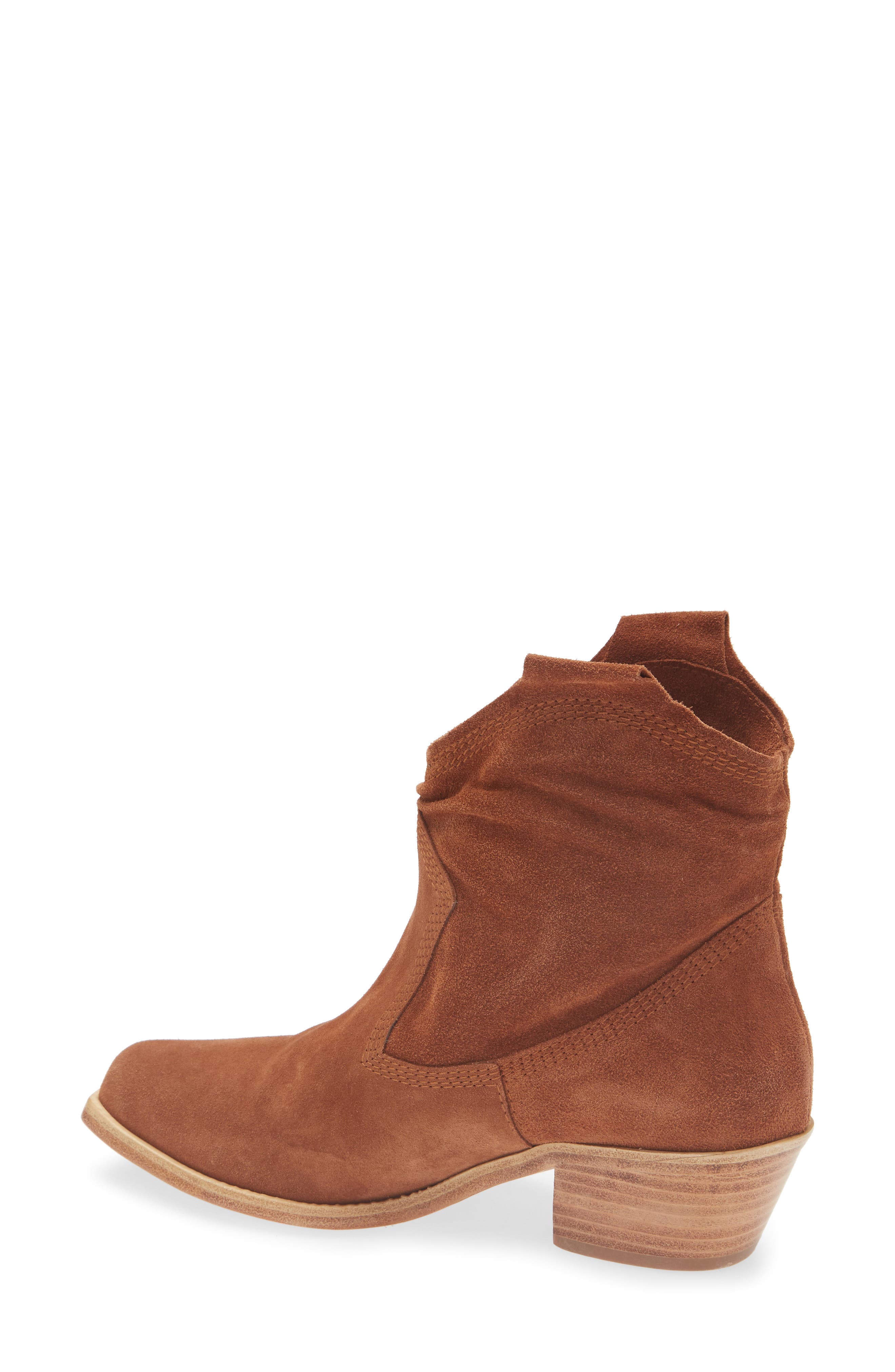 Pedro Garcia Bristol Western Boot, Alternate, color, Spice Velour