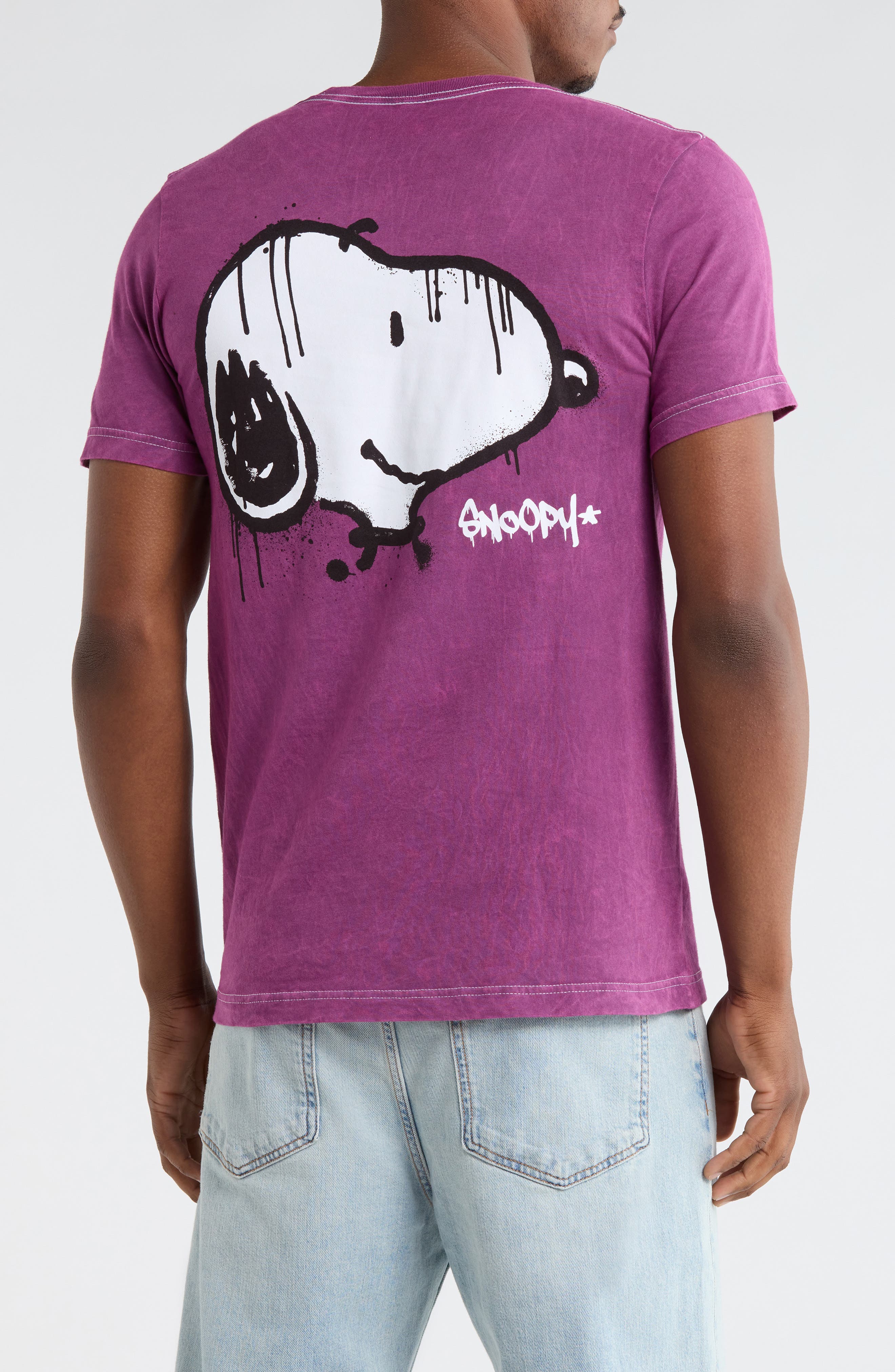 Peanuts Snoopy Cotton Graphic T-Shirt - image 2