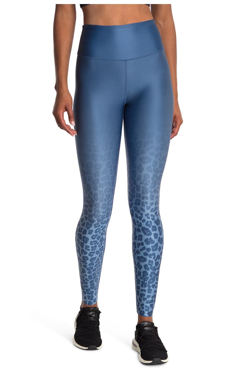 Good American High Waist Leopard Leggings, Main, color,