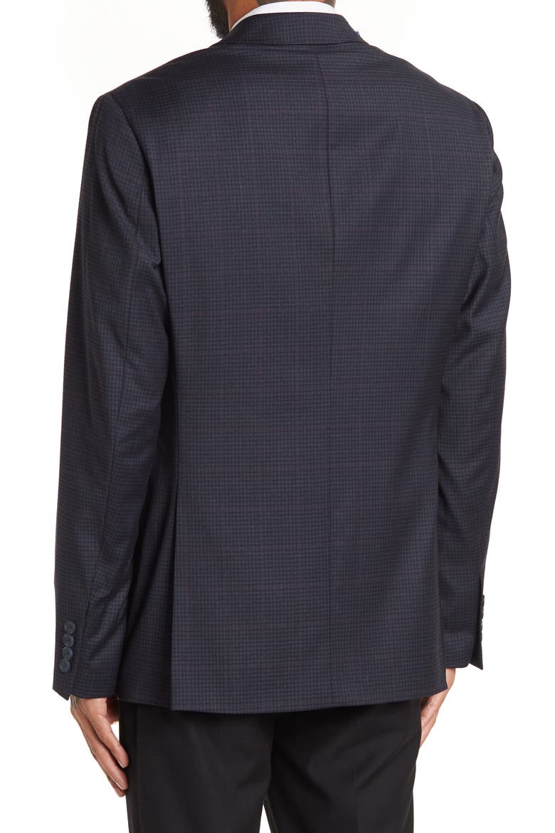 Plaid Suit Blazer, Alternate, color, NAVY PLAID