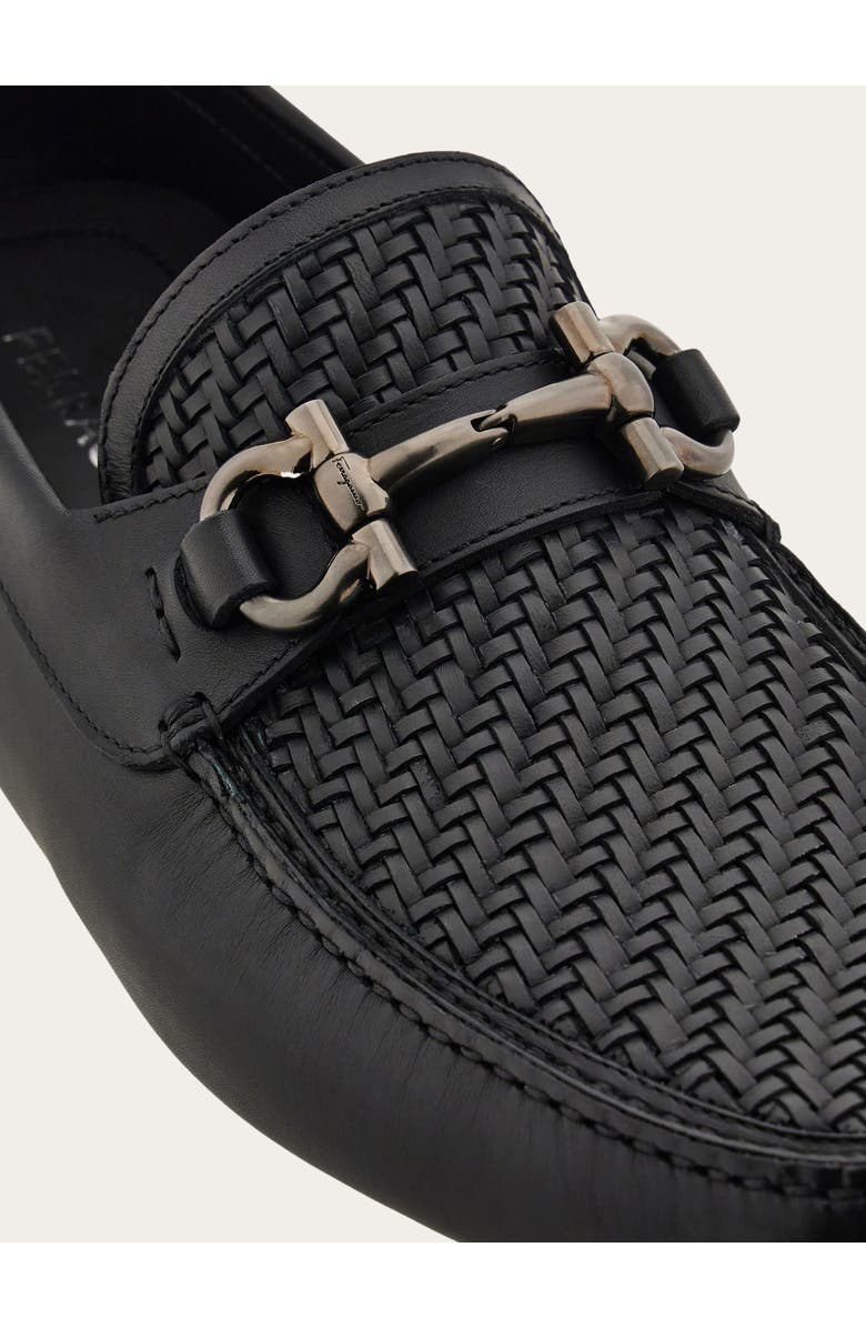 FERRAGAMO Parigi Bit Driving Shoe, Alternate, color, Nero Nero Nero