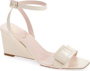 Roger Vivier Belle Vivier Ankle Strap Wedge Sandal