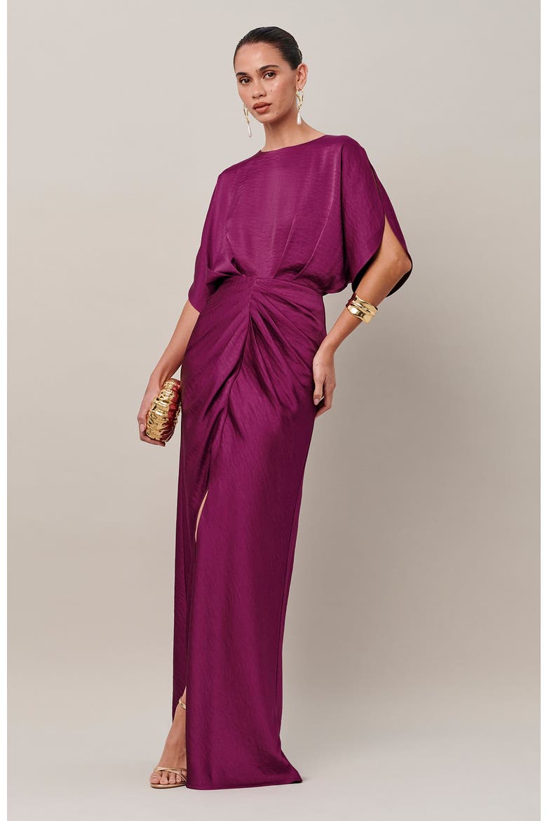 Mona Maxi Dress, Alternate, color, Magenta