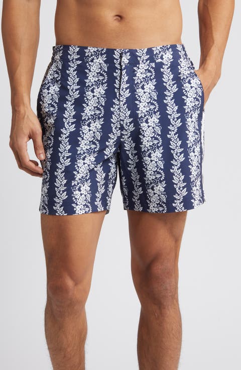 The Sextant Swim Trunks