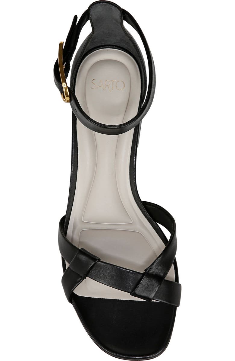 SARTO by Franco Sarto Nerissa Ankle Strap Sandal, Alternate, color, Black