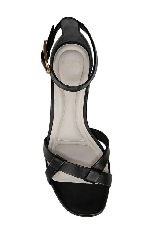 Shop Sarto By Franco Sarto Nerissa Ankle Strap Sandal In Black