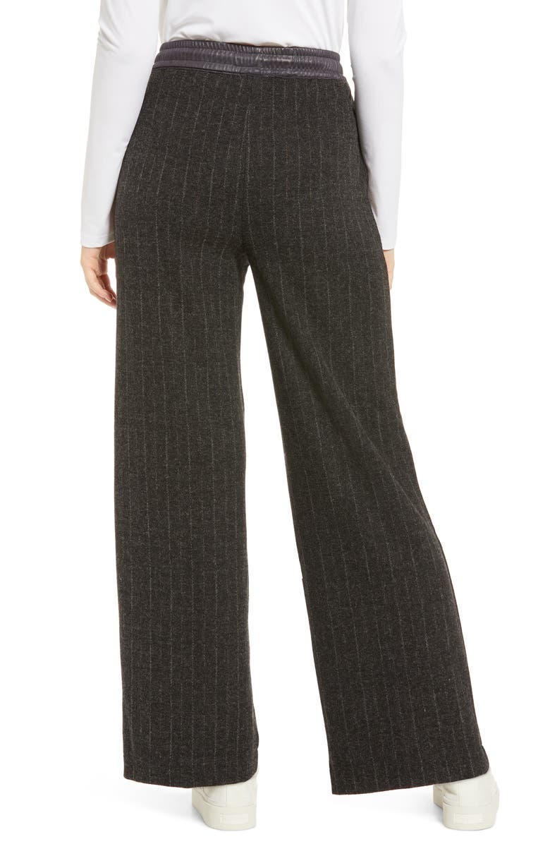 Lysse ́ Relic Pinstripe Wide Leg Drawstring Pants, Alternate, color,