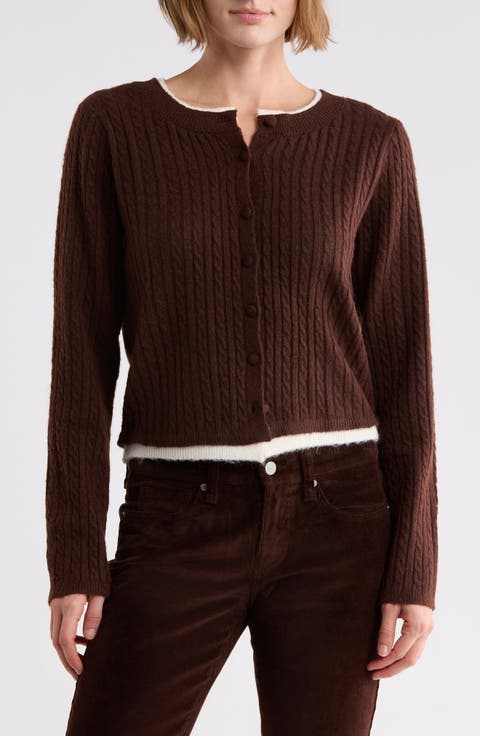 Cable Knit Cardigan