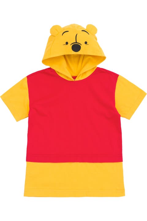 Winnie The Pooh Short Sleeve Hooded T-shirt (adult)