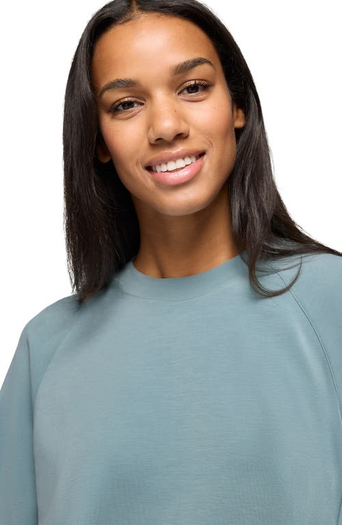 Prana Shea Crewneck Sweatshirt In Saltwater