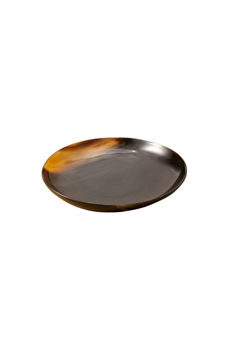 Horn Appetizer Plain Plate, Main, color, Natural